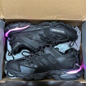 Balenciaga Black Track Sneakers